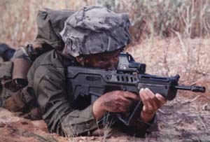 tirador israelí